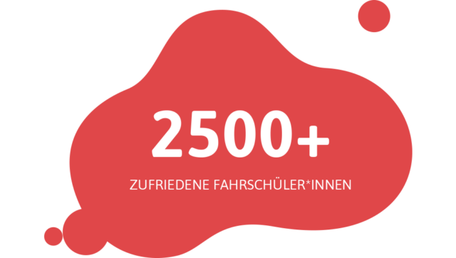 2500+ zufriedene Fahrschüler*innen