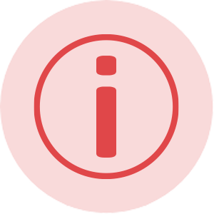 Rundes Info-Symbol